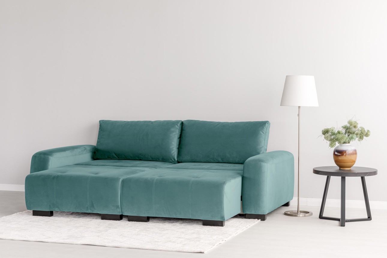 Canapea modulară KING 2, cu lada depozitare, 2600x1210x720 mm, spațiu de dormit 2000х1600 mm.