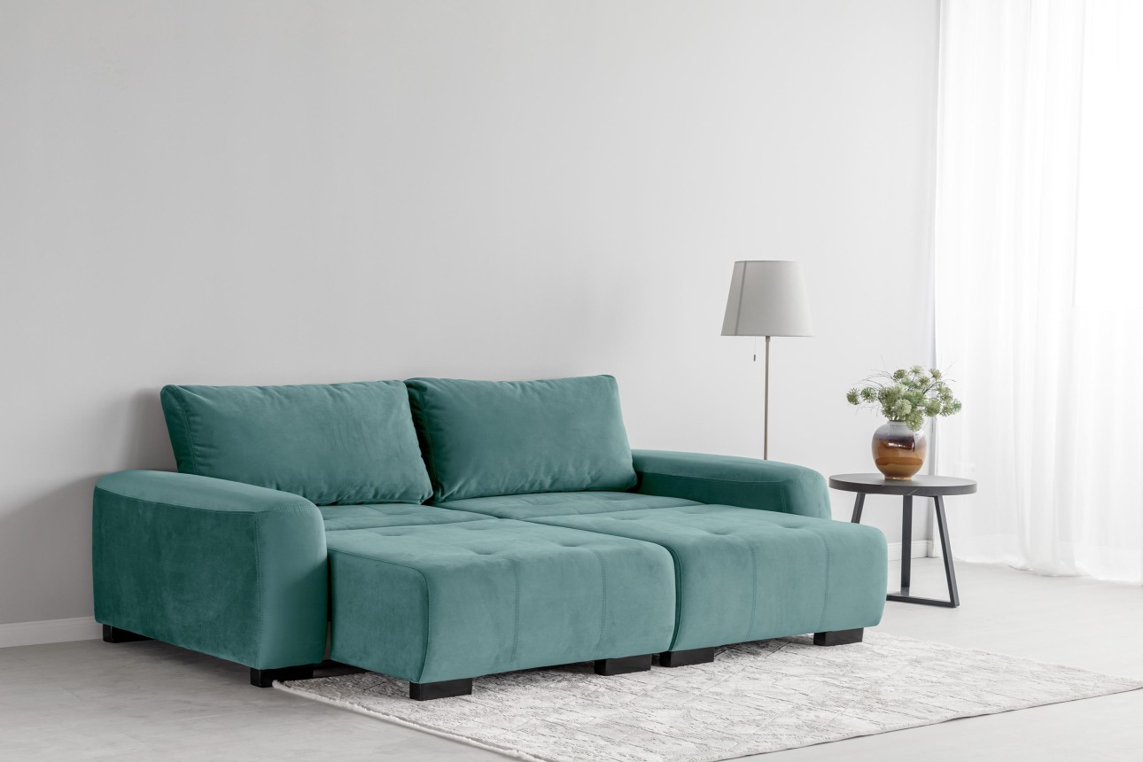Canapea modulară KING 2, cu lada depozitare, 2600x1210x720 mm, spațiu de dormit 2000х1600 mm.