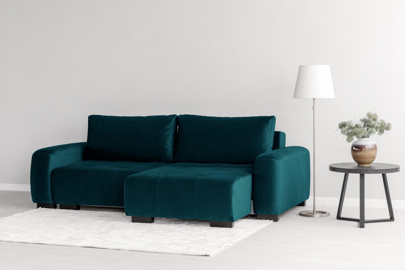 Canapea modulară KING 2, cu lada depozitare, 2600x1210x720 mm, spațiu de dormit 2000х1600 mm.