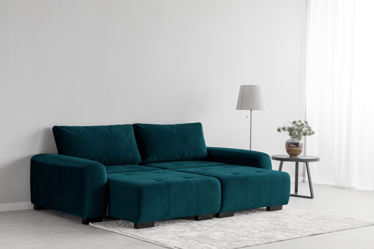 Canapea modulară KING 2, cu lada depozitare, 2600x1210x720 mm, spațiu de dormit 2000х1600 mm.