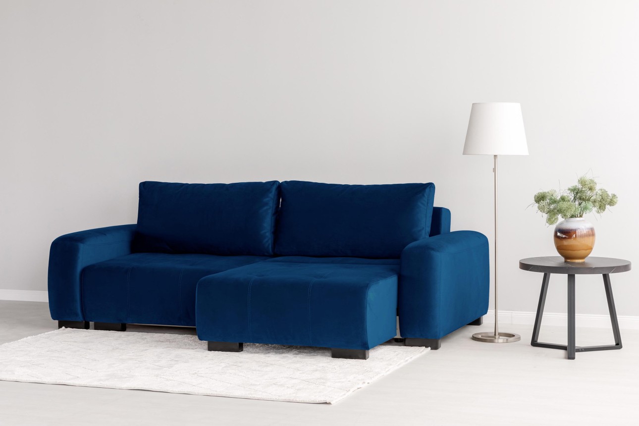 Canapea modulară KING 2, cu lada depozitare, 2600x1210x720 mm, spațiu de dormit 2000х1600 mm.
