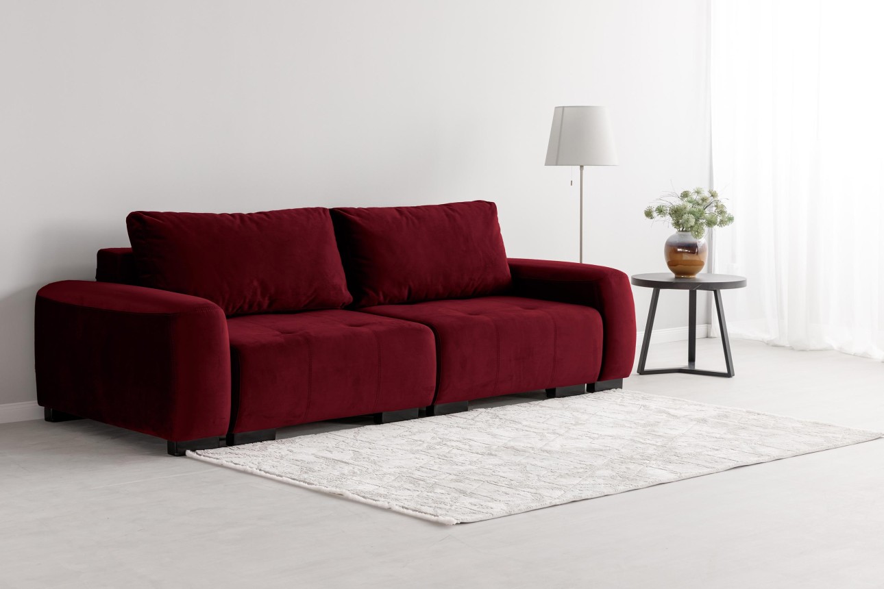 Canapea modulară KING 2, cu lada depozitare, 2600x1210x720 mm, spațiu de dormit 2000х1600 mm.