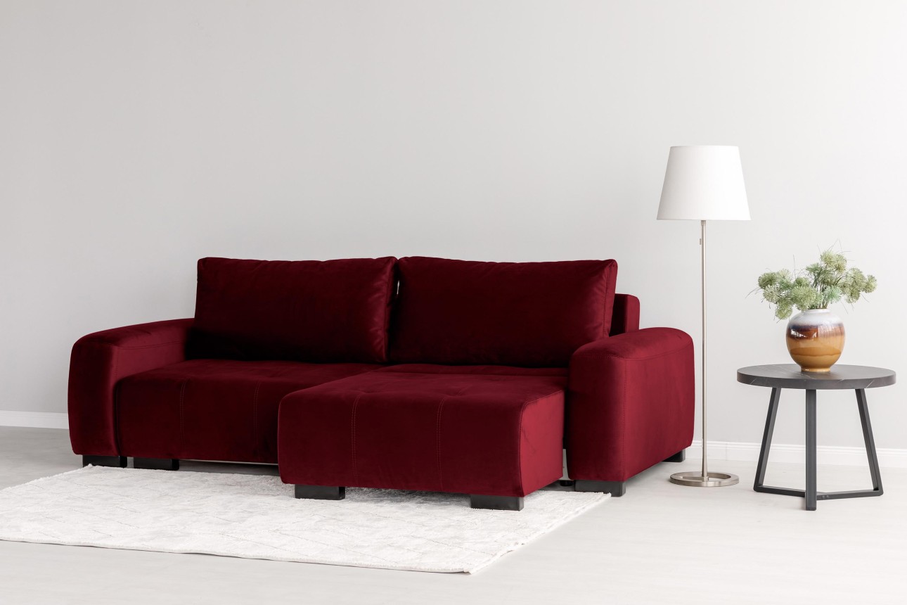 Canapea modulară KING 2, cu lada depozitare, 2600x1210x720 mm, spațiu de dormit 2000х1600 mm.
