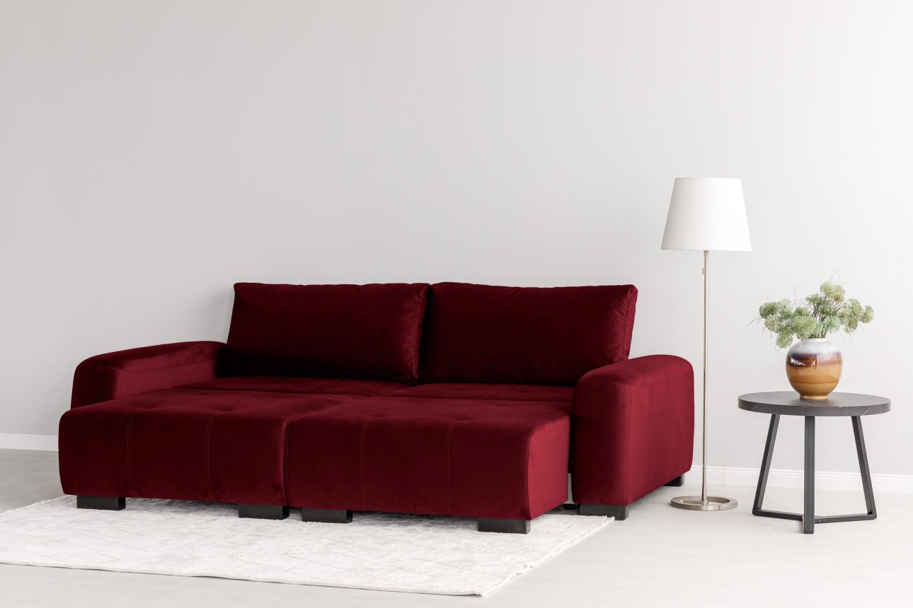 Canapea modulară KING 2, cu lada depozitare, 2600x1210x720 mm, spațiu de dormit 2000х1600 mm.