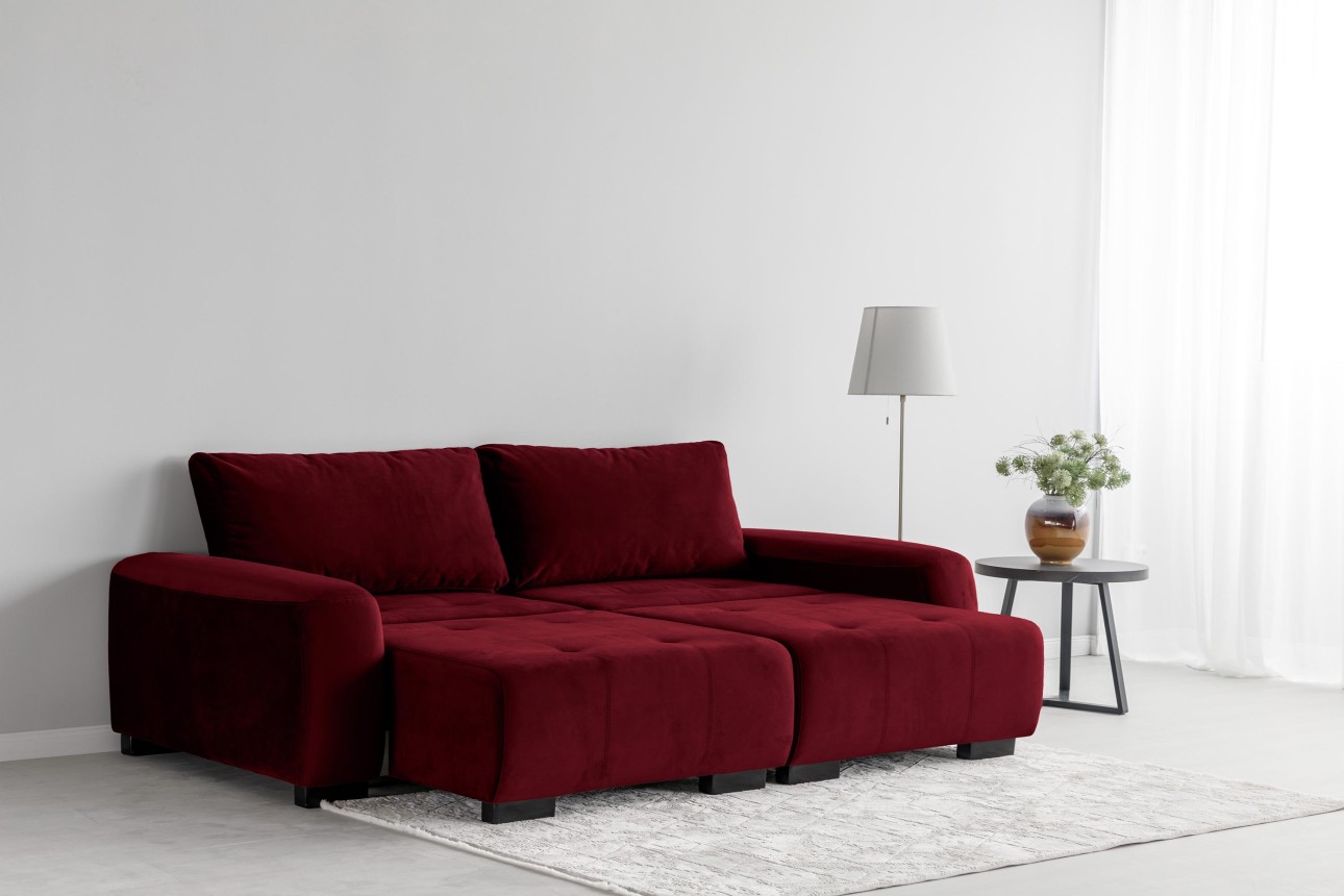 Canapea modulară KING 2, cu lada depozitare, 2600x1210x720 mm, spațiu de dormit 2000х1600 mm.