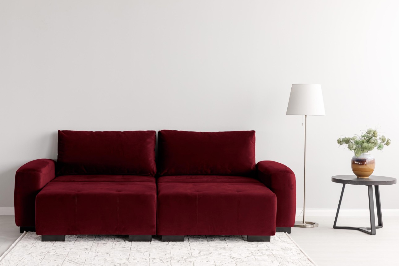 Canapea modulară KING 2, cu lada depozitare, 2600x1210x720 mm, spațiu de dormit 2000х1600 mm.