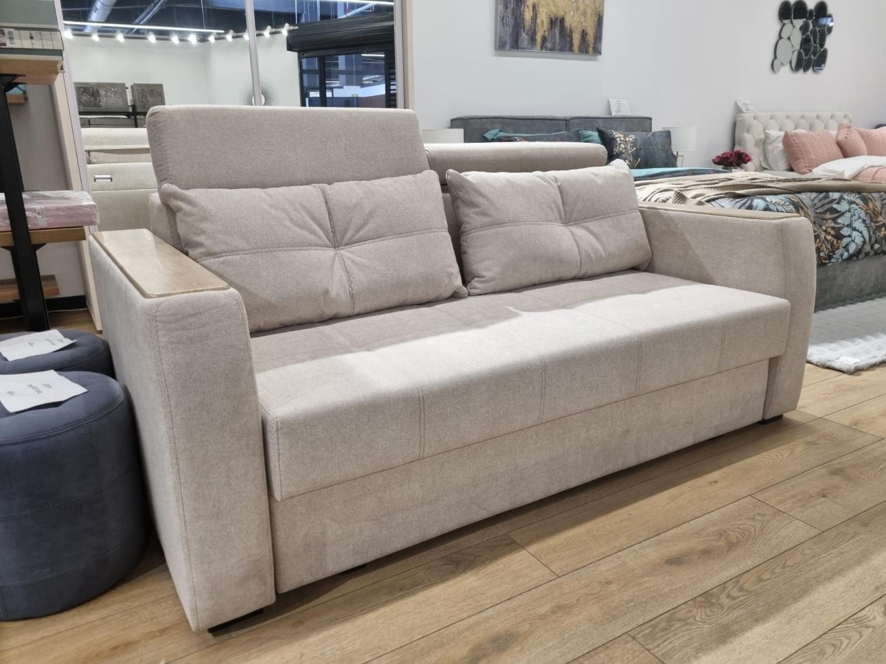 Canapea extensibilă PALERMO 1600, 1940x1100x900 mm, suprafața dormit 1600x2040 mm
