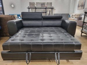 Canapea extensibilă BUTLER 1800, tetiere reglabile, 2360x1120x780 mm, spațiu de dormit 1780x1930 mm.
