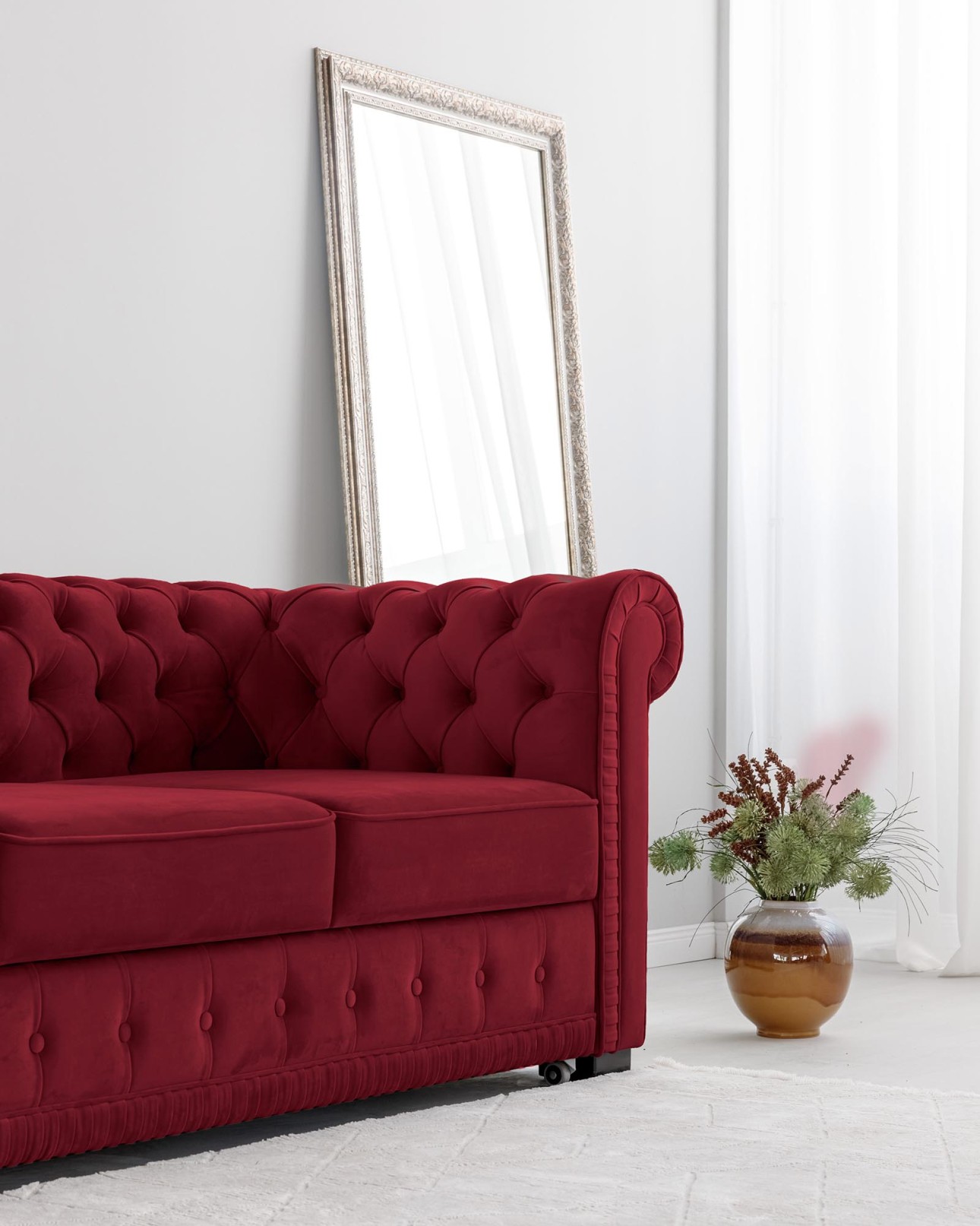 Canapea extensibilă PRINCESS 3, 3 locuri, 2470x980x 810, spațiu de dormit 1950x1330 mm.
