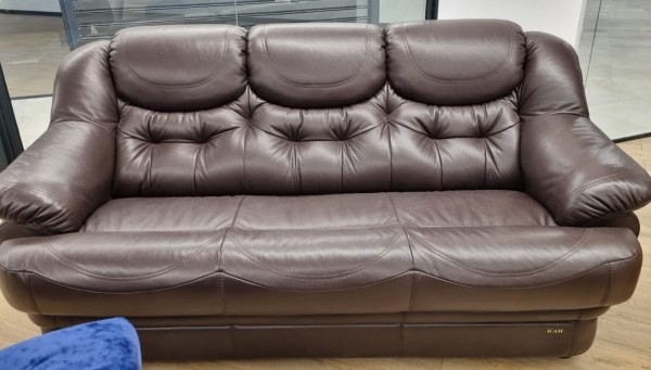 Canapea extensibilă Mercédes 3, 3 locuri, 2100x1000x950 mm, spațiu de dormit 1400x1900 mm.