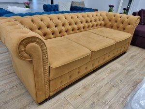 Canapea extensibilă PRINCESS 3, 3 locuri, 2470x980x 810, spațiu de dormit 1950x1330 mm.