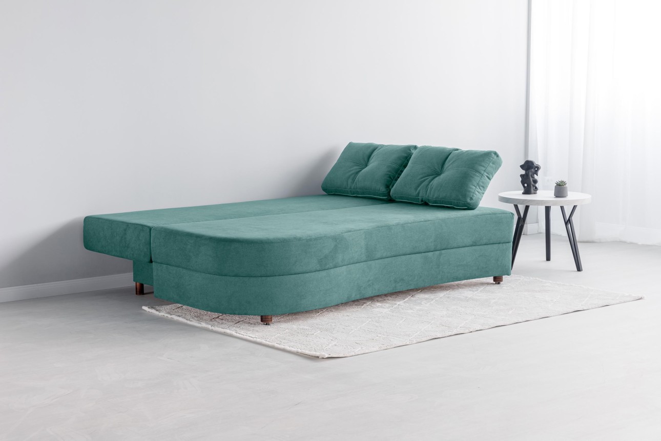 Canapea extensibilă GRACE (cotieră dreapta), cu ladă de depozitare, 2300x1000x770 mm, spațiu de dormit 2100x1500 mm.