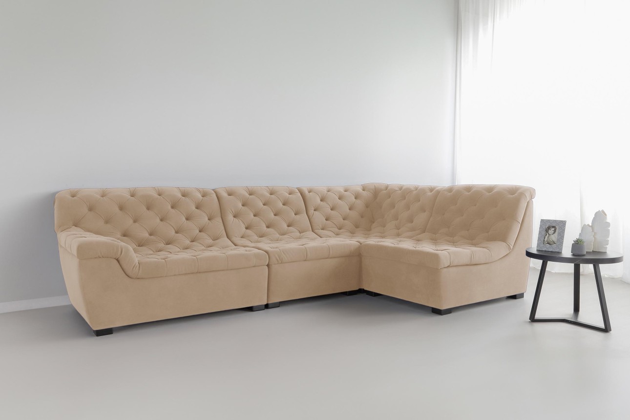 Colțar modular VERSAILLES (ansamblul 7), 2600x3000x 970 mm.