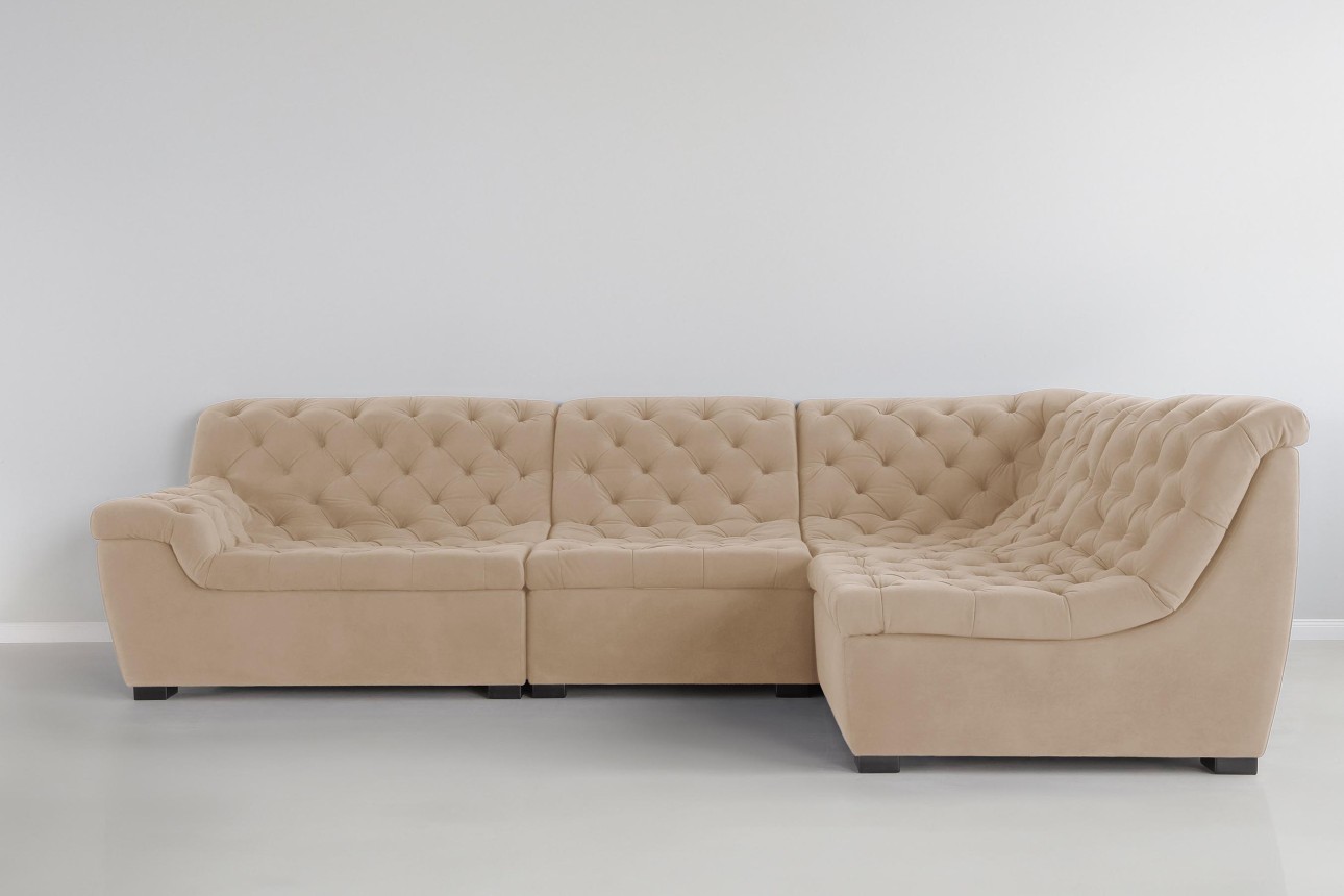 Colțar modular VERSAILLES (ansamblul 7), 2600x3000x 970 mm.