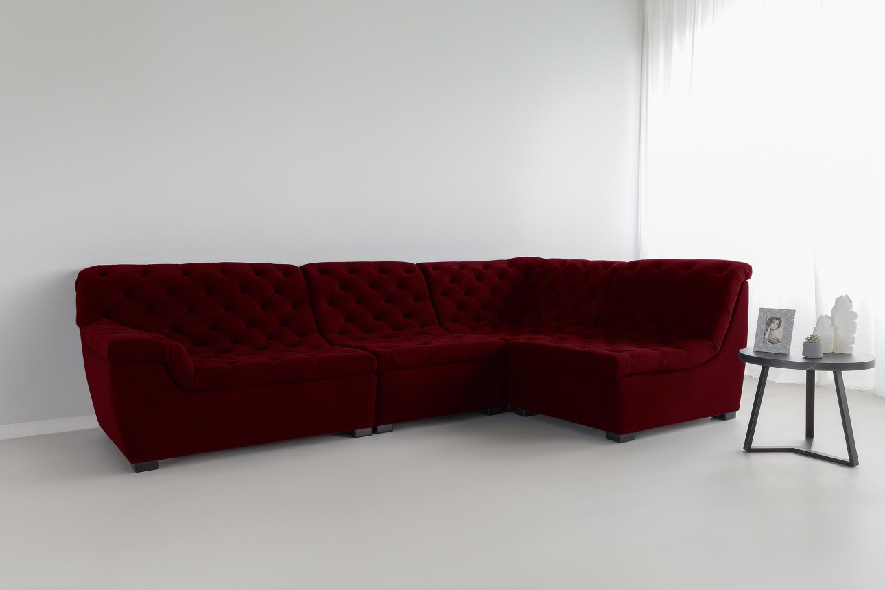Colțar modular VERSAILLES (ansamblul 7), 2600x3000x 970 mm.