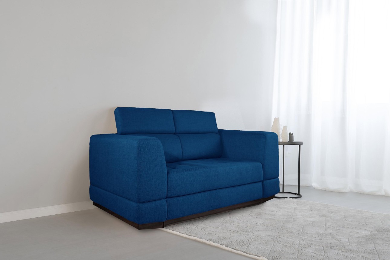 Canapea extensibilă BUTLER 1400, tetiere reglabile, 1960x1120x780 mm, spațiu de dormit 1380x1930 mm.