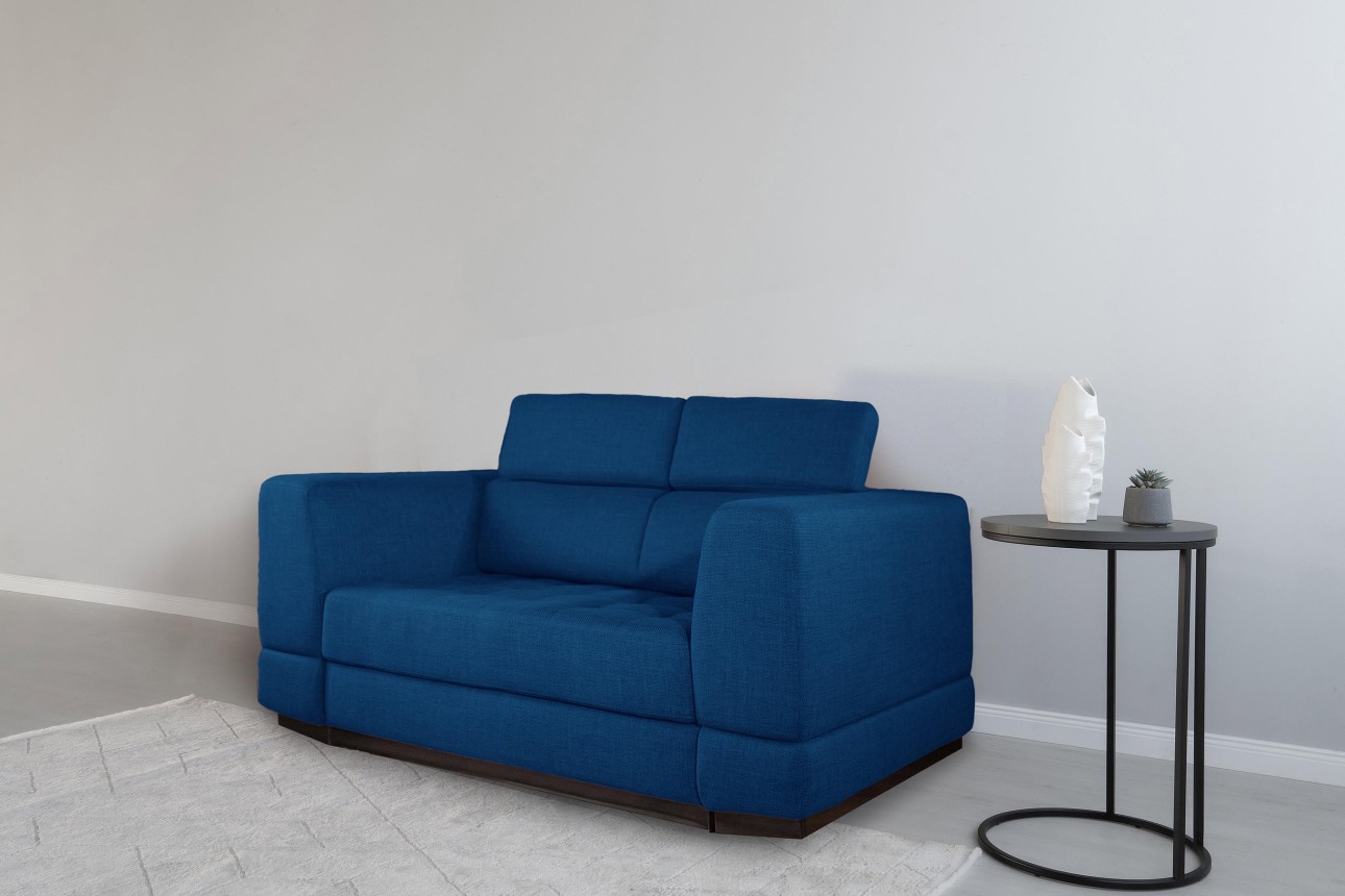 Canapea extensibilă BUTLER 1400, tetiere reglabile, 1960x1120x780 mm, spațiu de dormit 1380x1930 mm.