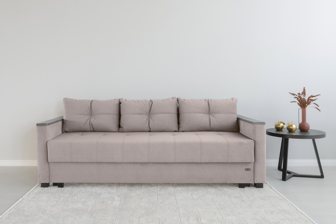 Canapea extensibilă KENTUCKY, cu ladă de depozitare, 2270*1000x800 mm, spațiu de dormit 2020x1450 mm.