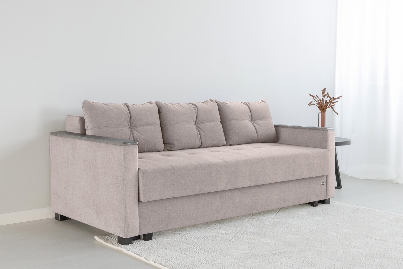 Canapea extensibilă KENTUCKY, cu ladă de depozitare, 2270*1000x800 mm, spațiu de dormit 2020x1450 mm.