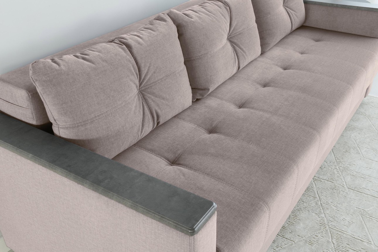 Canapea extensibilă KENTUCKY, cu ladă de depozitare, 2270*1000x800 mm, spațiu de dormit 2020x1450 mm.