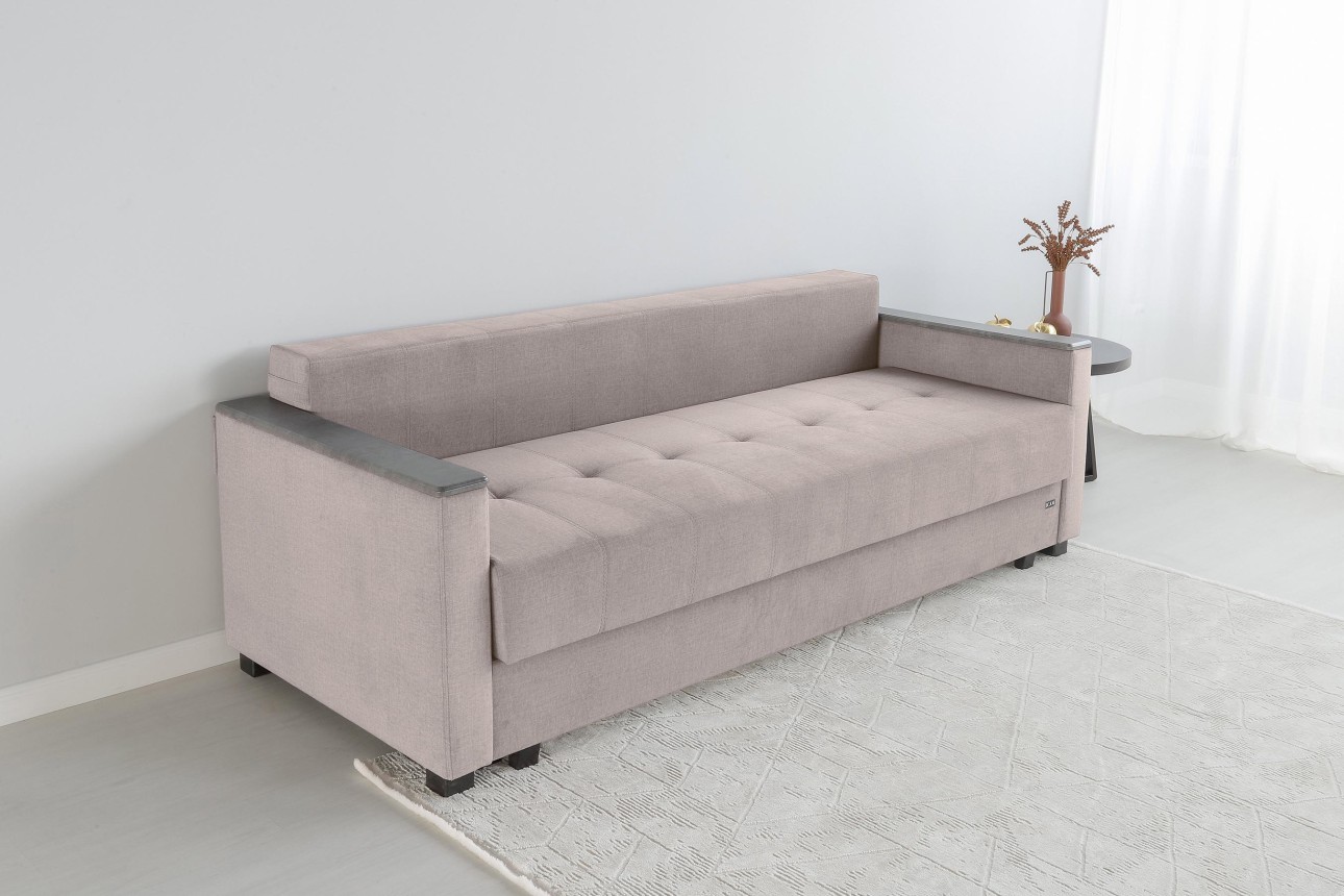 Canapea extensibilă KENTUCKY, cu ladă de depozitare, 2270*1000x800 mm, spațiu de dormit 2020x1450 mm.