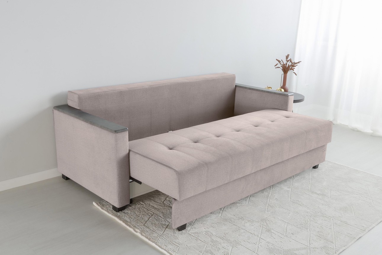 Canapea extensibilă KENTUCKY, cu ladă de depozitare, 2270*1000x800 mm, spațiu de dormit 2020x1450 mm.