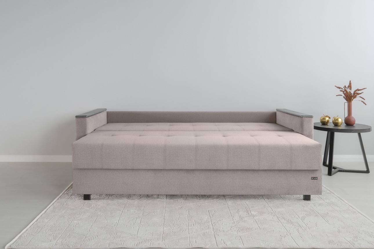 Canapea extensibilă KENTUCKY, cu ladă de depozitare, 2270*1000x800 mm, spațiu de dormit 2020x1450 mm.