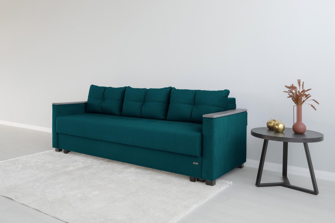 Canapea extensibilă KENTUCKY, cu ladă de depozitare, 2270*1000x800 mm, spațiu de dormit 2020x1450 mm.