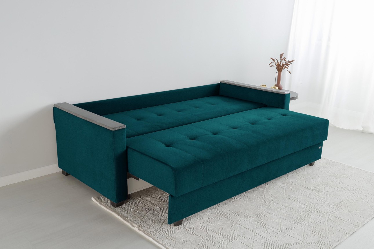 Canapea extensibilă KENTUCKY, cu ladă de depozitare, 2270*1000x800 mm, spațiu de dormit 2020x1450 mm.