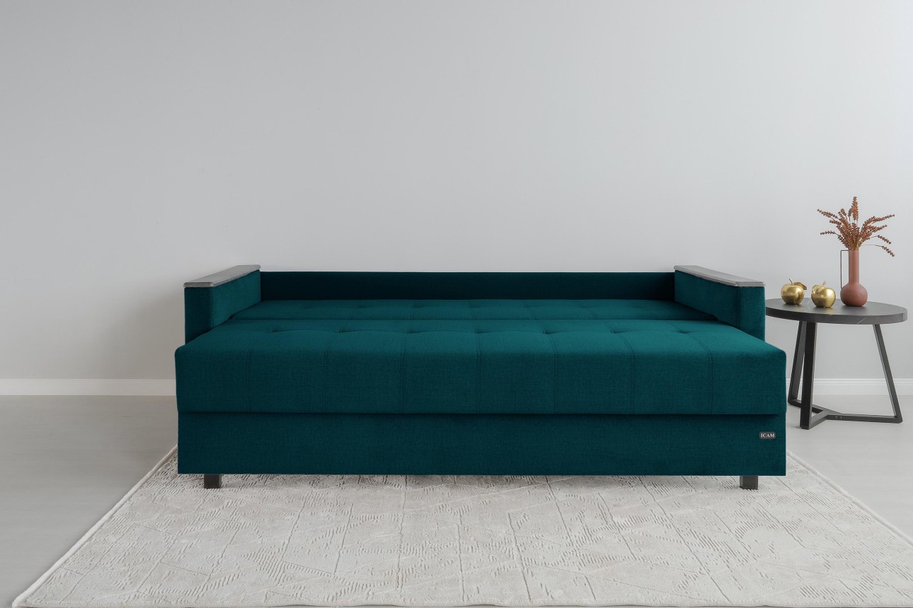 Canapea extensibilă KENTUCKY, cu ladă de depozitare, 2270*1000x800 mm, spațiu de dormit 2020x1450 mm.