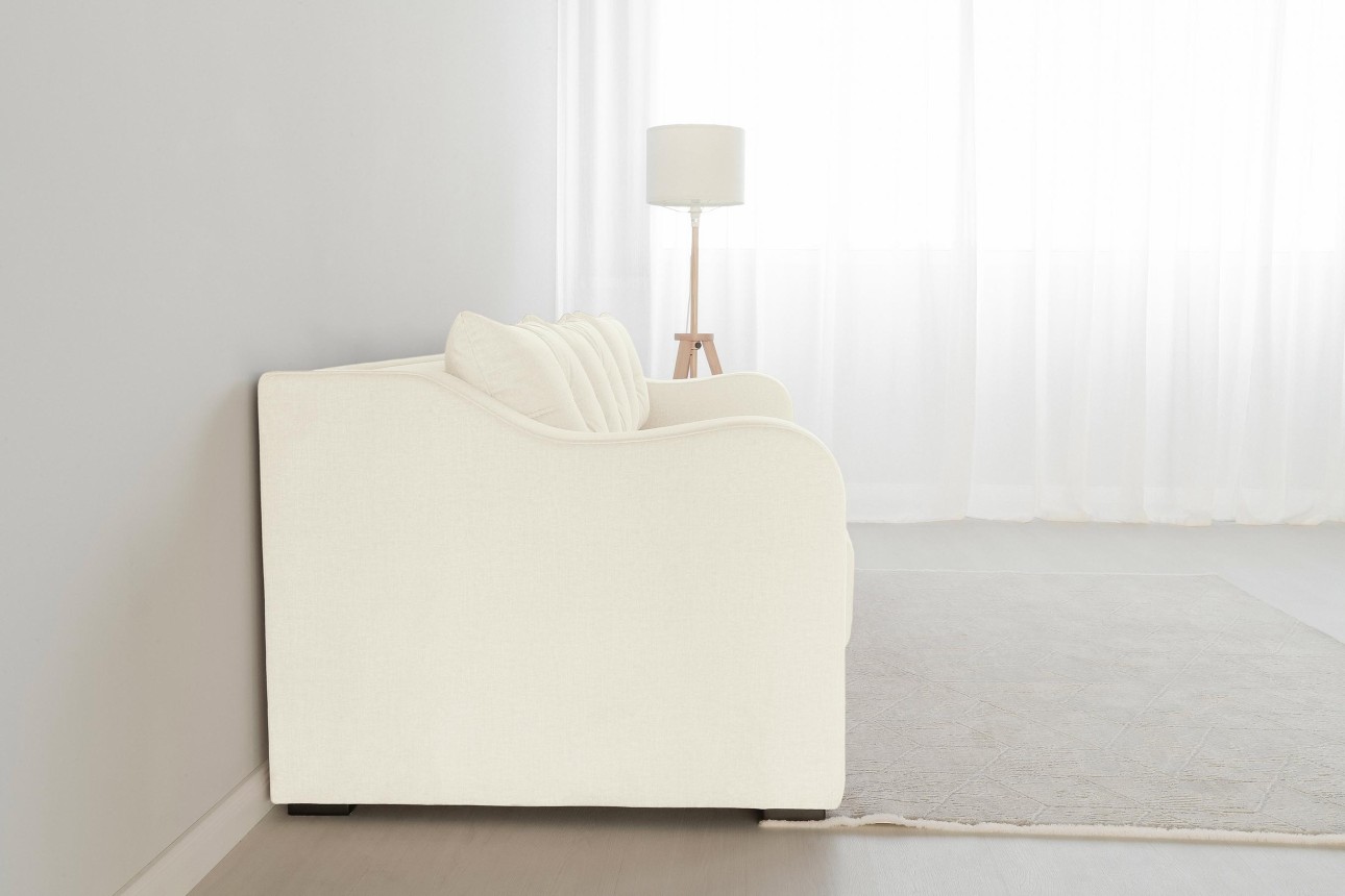 Canapea extensibilă MILANO, cu ladă de depozitare, 2350x1000x800 mm, spațiu de dormit 2020x1450 mm.
