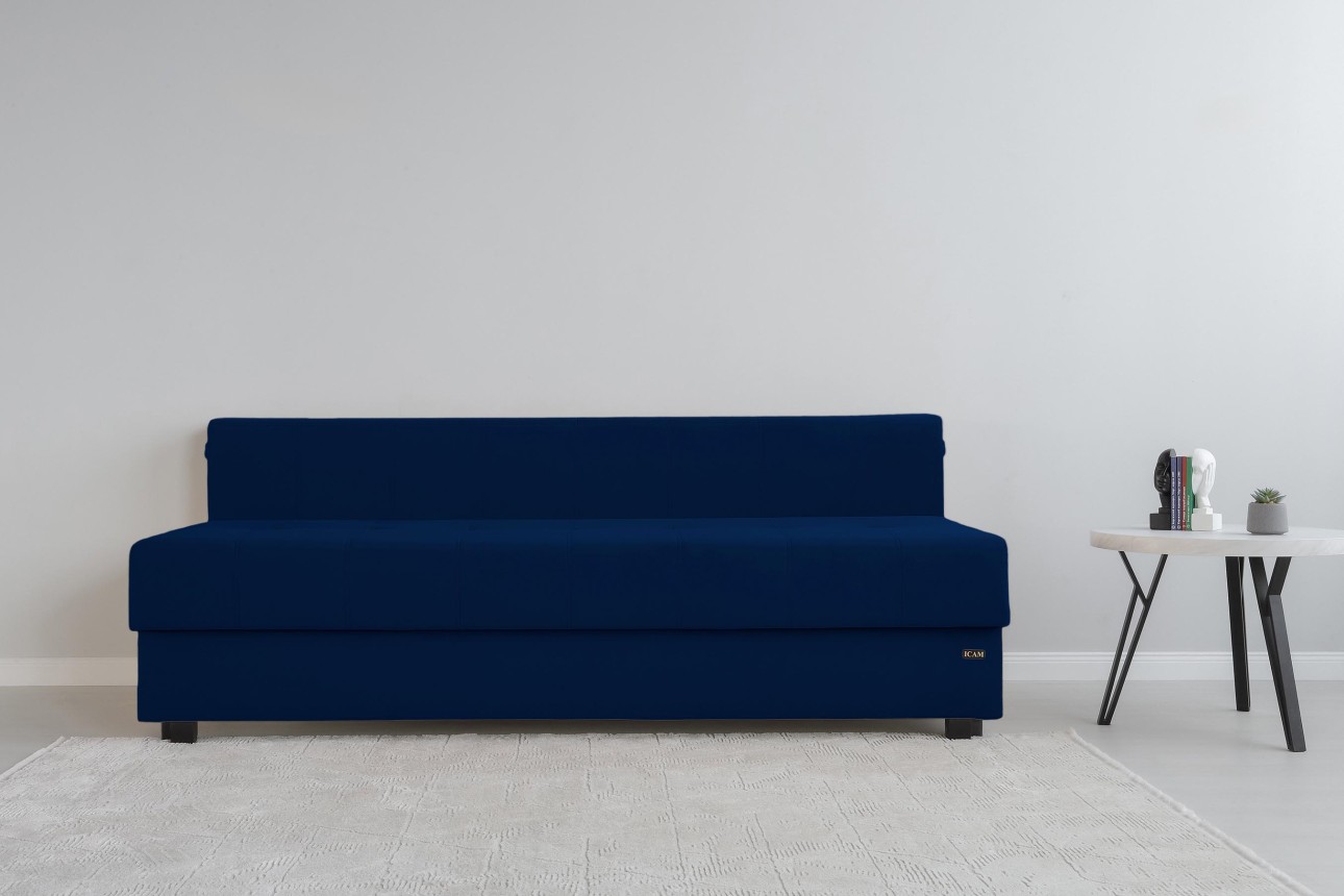 Canapea extensibilă DUBLIN, cu ladă de depozitare, 2000x950x770 mm, spațiu de dormit 2000x1500 mm.