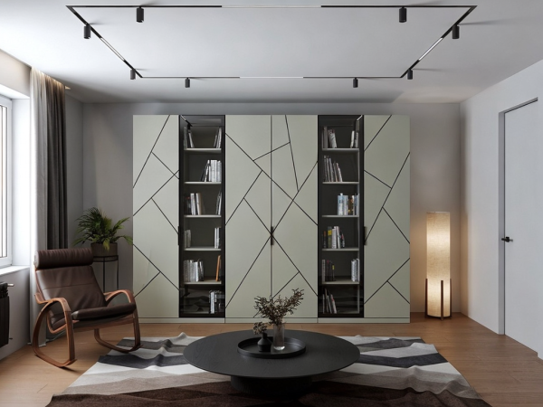 Dulap pentru living MODERN, 6 uși.