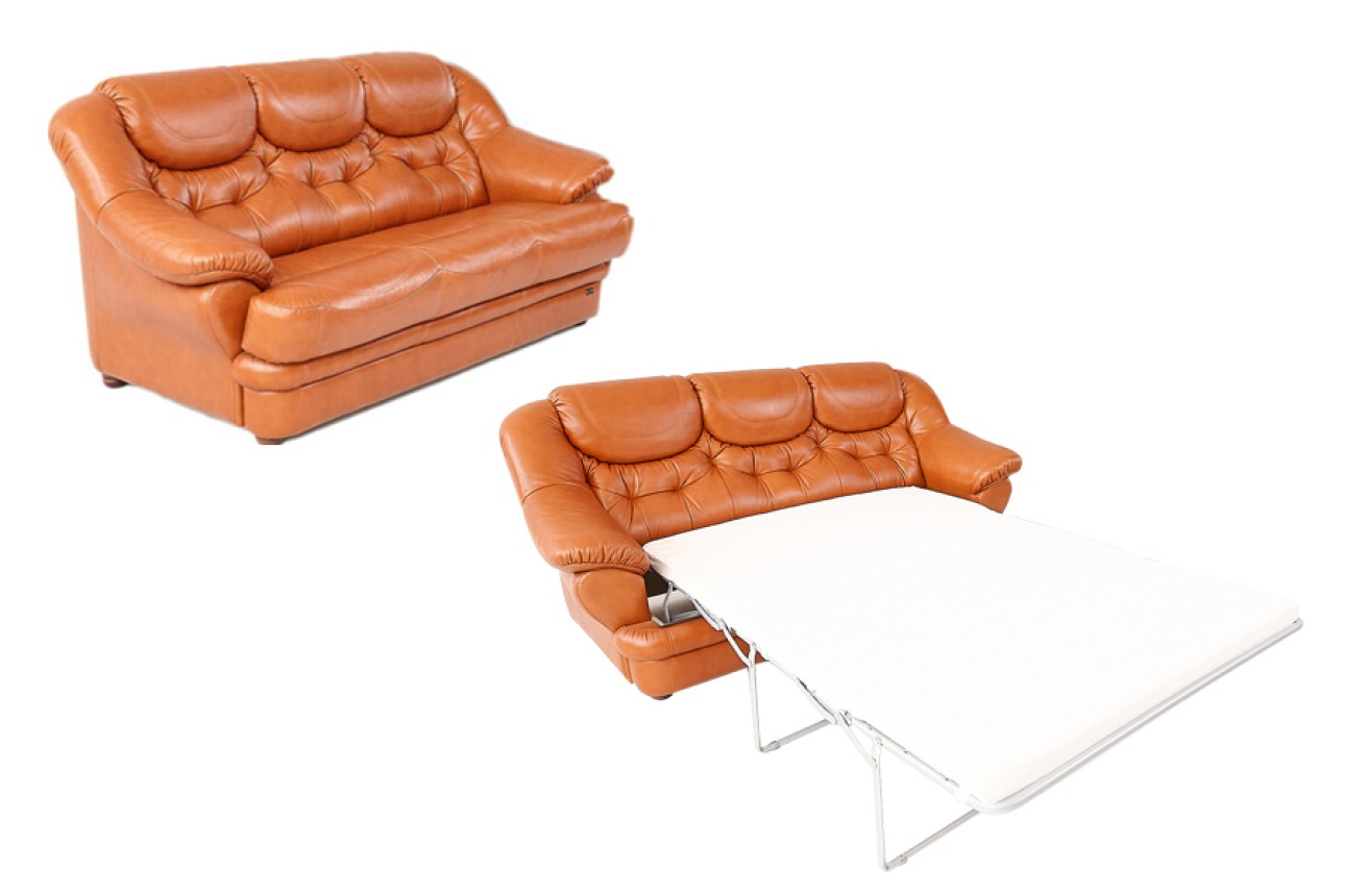 Раскладной диван Мерседес 3, трехместный, 2100x1000x950 мм, спальное место 1400x1900 мм.