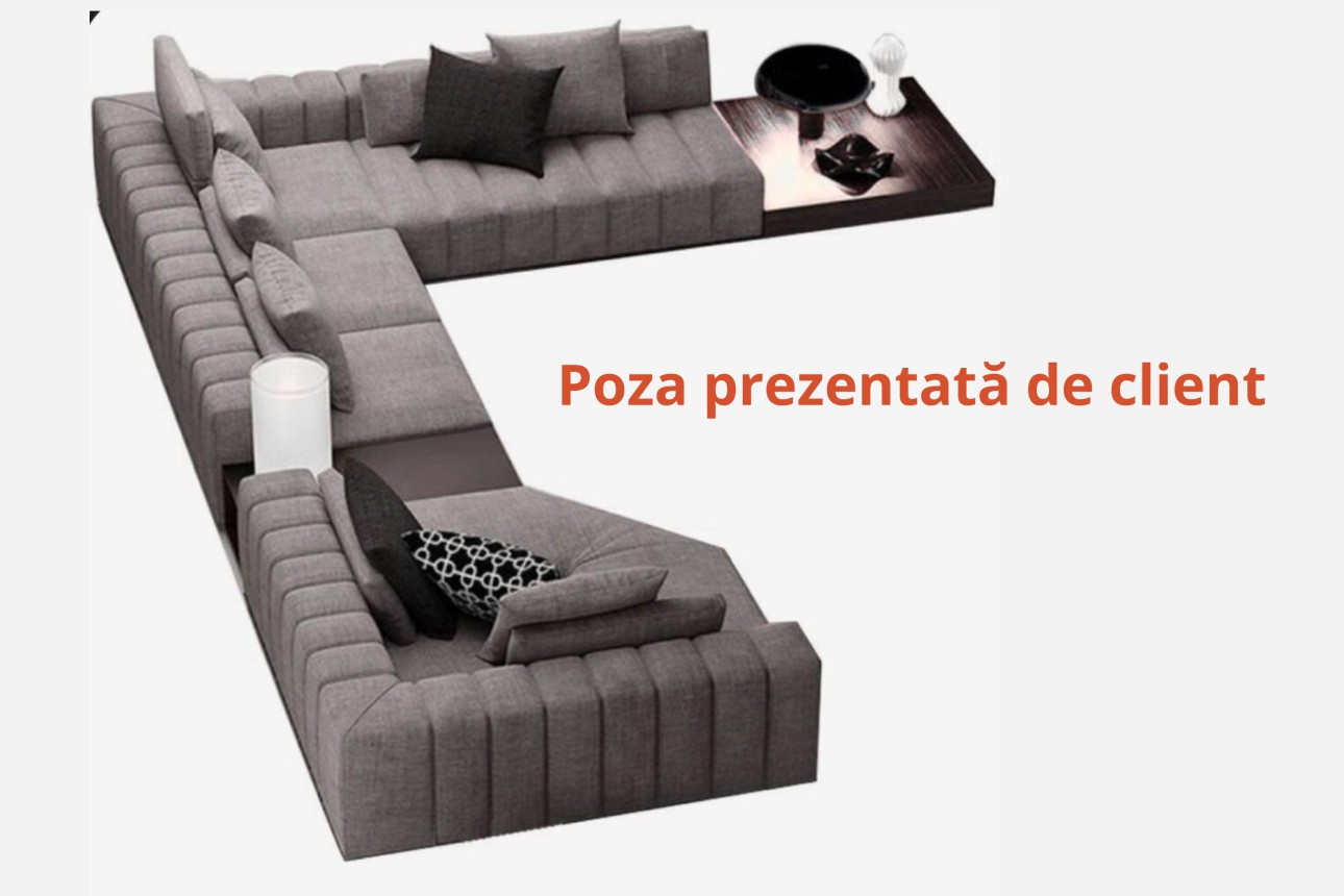 De la Poză la Realitate – Colțar Modular "Grand Lounge"