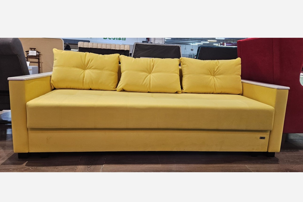 Canapea extensibilă KENTUCKY, cu ladă de depozitare, 2270*1000x800 mm, spațiu de dormit 2020x1450 mm.