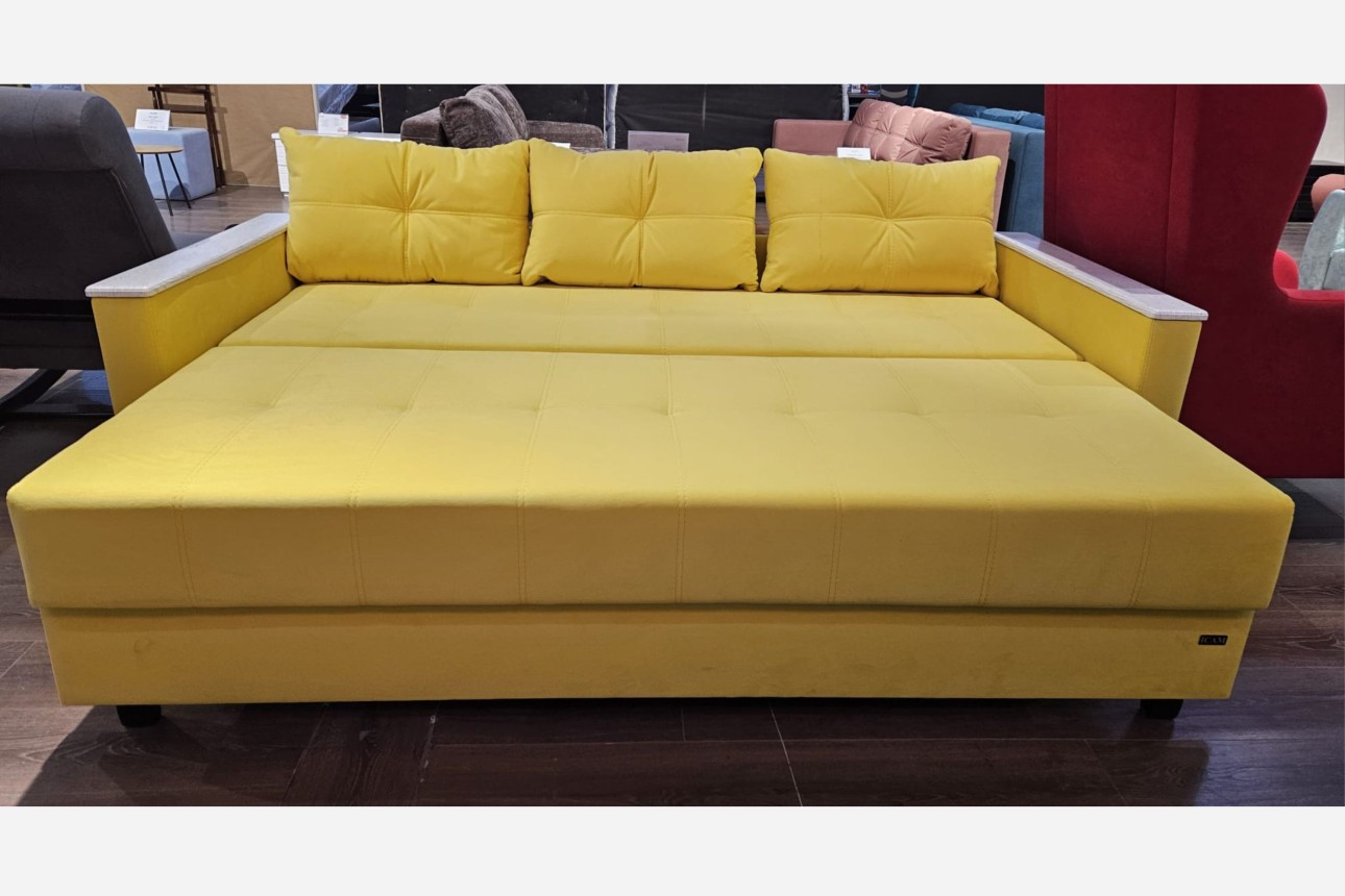 Canapea extensibilă KENTUCKY, cu ladă de depozitare, 2270*1000x800 mm, spațiu de dormit 2020x1450 mm.