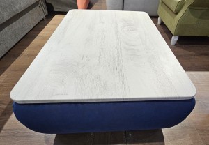 Masă de cafea cu blat rabatabil MERIDIANI, cu spatiu de depozitare 700x1000x360 mm.