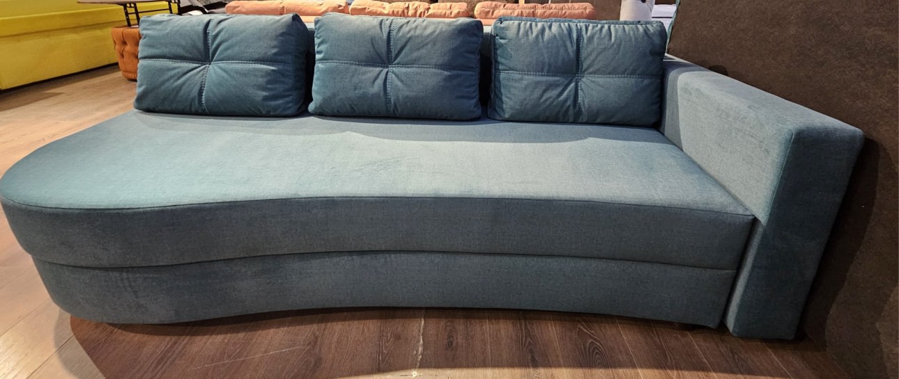 Canapea extensibilă GRACE (cotieră dreapta), cu ladă de depozitare, 2300x1000x770 mm, spațiu de dormit 2100x1500 mm.