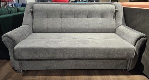 Canapea extensibilă Narcis / lux (1500), cu ladă de depozitare, 1900x1100x1000 mm, spațiu de dormit 1530x1900 mm.