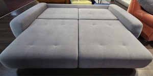 Canapea modulară KING 2, cu lada depozitare, 2600x1210x720 mm, spațiu de dormit 2000х1600 mm.