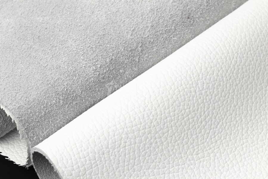 Натуральная кожа белая