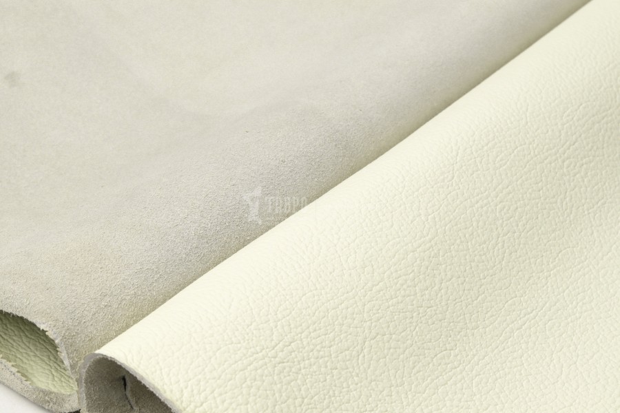 Натуральная кожа светло-беж